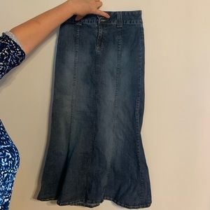 Old style Demin Skirt